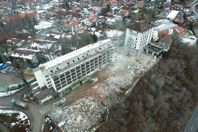 Geiger Umweltsanierung Rueckbau Schlossbergklinik Oberstaufen