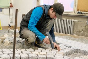 Winterausbildung Pflasterbau 2023