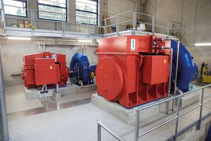 Geiger Schlüsselfertigbau Baumeister Wasserkraftwerk Illerursprung von innne