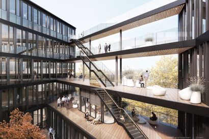 Laufendes Projekt Geiger Schlüsselfertigbau Rendering Life Center München Gräfelfing