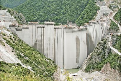 Tsankov Staudamm Bulgarien