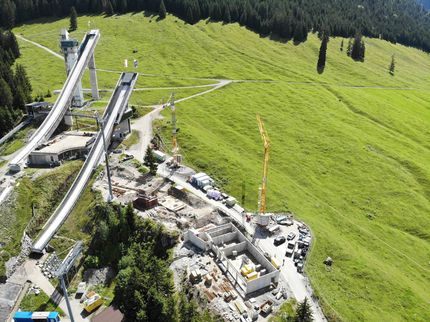Geiger Hoch- und Tiefbau Nordische Ski-WM 2021 Oberstdorf Skisprungschanze
