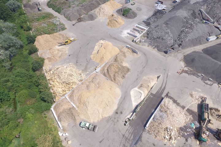 Geiger Holzrecycling Standort Ulm