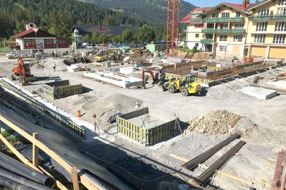 Geiger Hoch- und Tiefbau Hotel Hubertus Balderschwang Baustelle