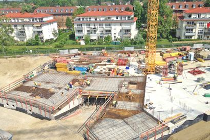 Geiger Hoch- und Tiefbau Gleisharfe München-Neuaubing Baustelle