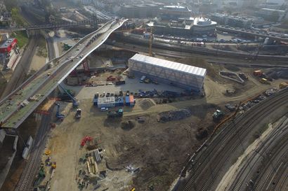 Laufendes Projekt Geiger Baustoffe Infrastruktur Neubaustrecke Wendlingen Ulm Bahn Dronen Perspektive