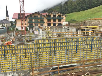 Geiger Hoch- und Tiefbau Hotel Hubertus Balderschwang Baustelle