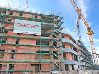 Geiger Hoch- und Tiefbau Meiller Gärten - Baufeld 02 München Baustelle