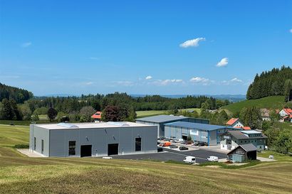 Geiger Hoch- und Tiefbau Produktionshalle Harter Stiefenhofen fertiggestellt