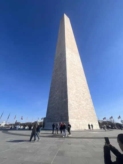 Das Monumentum von Washington.