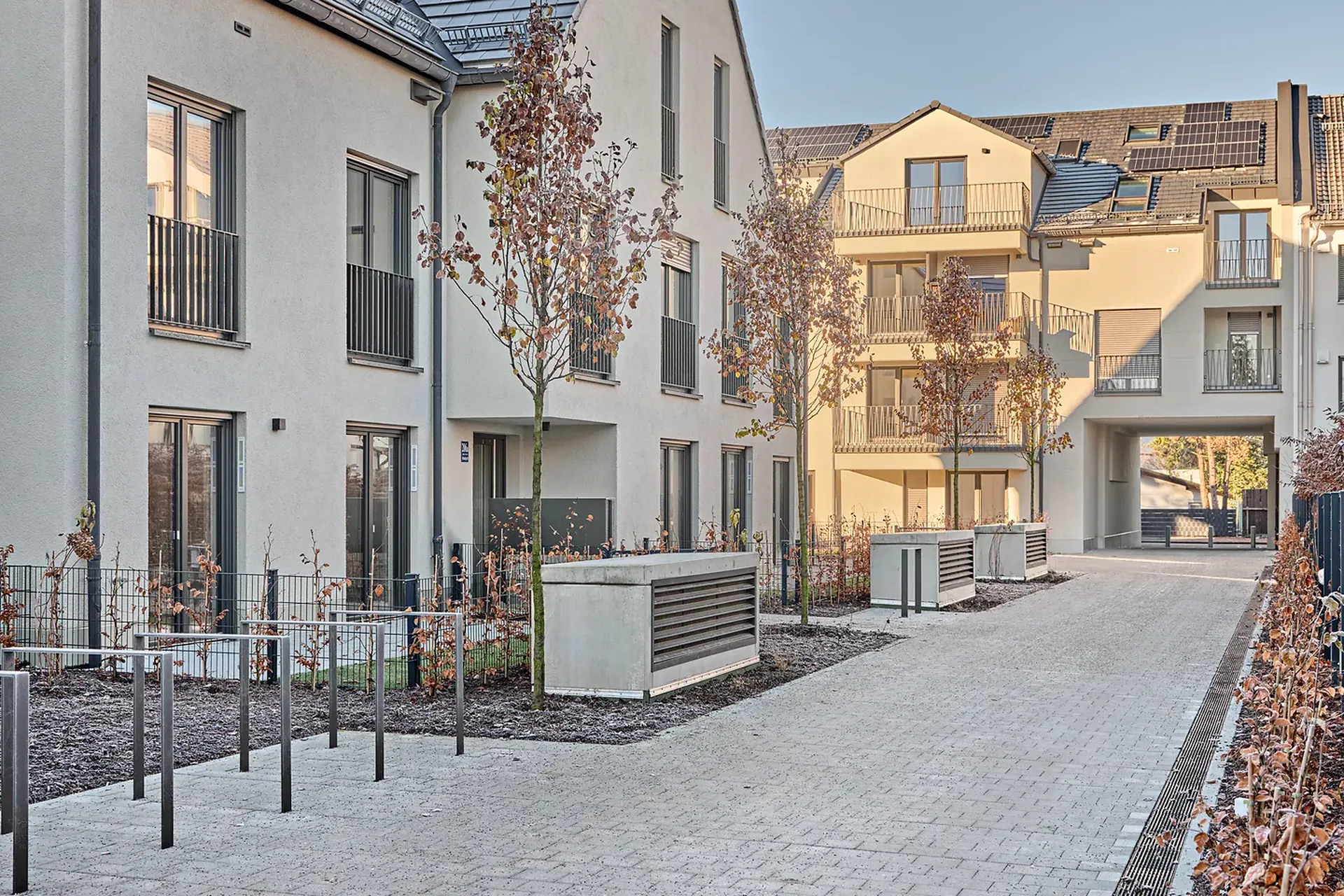 Neubauprojekts Fasanerie in München.