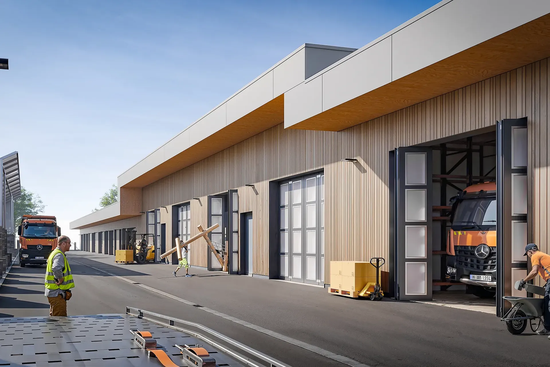 Vertragsunterzeichnung BV Baubetriebshof Weil der Stadt