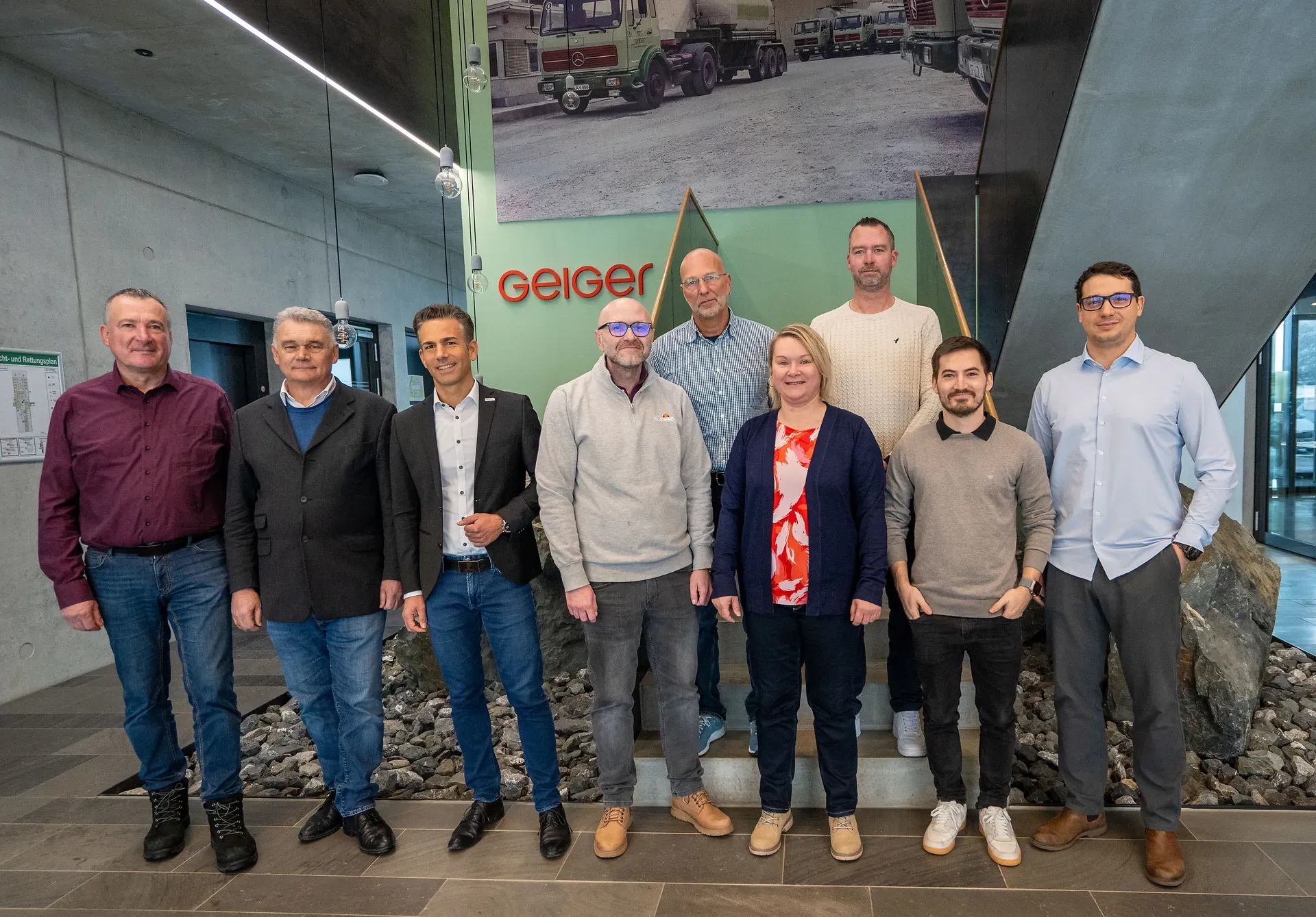 Bilder der beteiligten Personen von der Zusammenarbeit mit Translogica