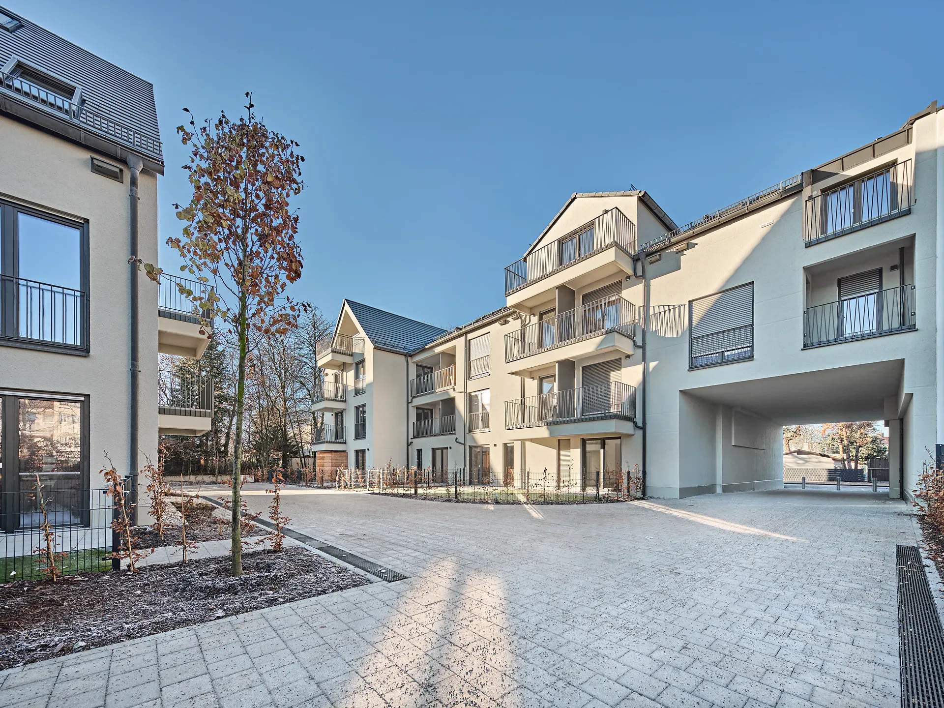 Neubauprojekt Fasanerie in München.