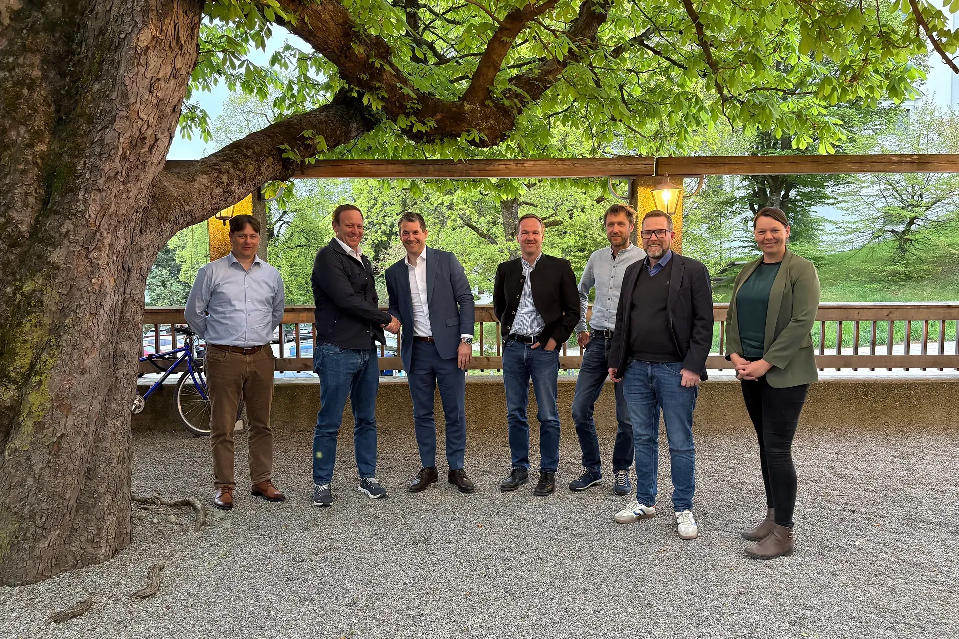 Gruppenfoto Geiger und Dobler