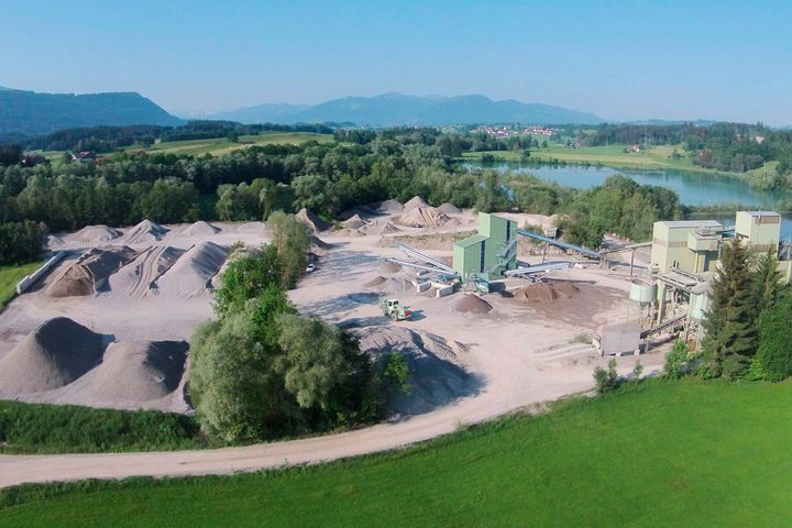 Kieswerk in Herzmanns