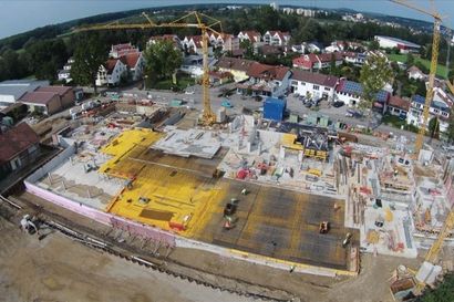 Geiger Hoch- und Tiefbau Bodan-Werft Kressbronn Baustelle