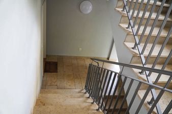 Geiger Schlüsselfertigbau Baumeister Wohnheim Maria Stern Immenstadt Treppenhaus