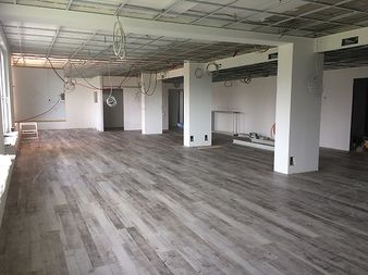 Modernisiertes Innenräume des Gesundheitszentrums in Immenstadt.