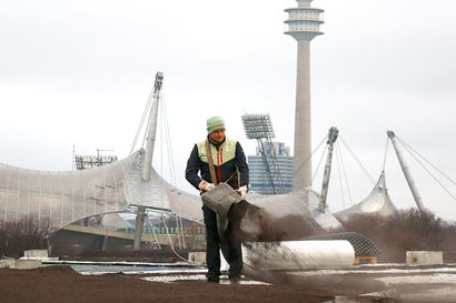 Begrünung SAP Arena