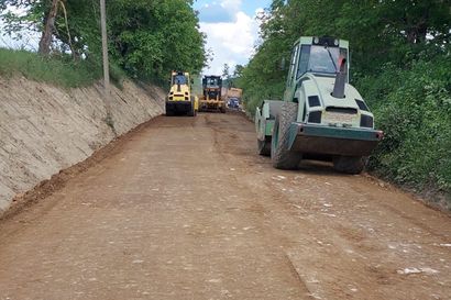 Reabilitare drumuri în comuna Apold