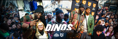 FootKorner a eu l’honneur d’accueillir Dinos dans plusieurs de ses boutiques à l’occasion d’une série de séances de dédicaces exclusives. Un événement unique qui a permis à l’artiste de rencontrer son public et de célébrer la sortie tant attendue de son nouvel album Kintsugi. Toujours fidèle à son authenticité, Dinos est apparu habillé en total look FootKorner, incarnant à la perfection les valeurs de notre marque : audace, style et inspiration. Des moments privilégiés où la passion pour la musique et la mode se sont parfaitement mêlées, offrant aux fans une expérience inoubliable à la hauteur de leur attente. - Footkorner