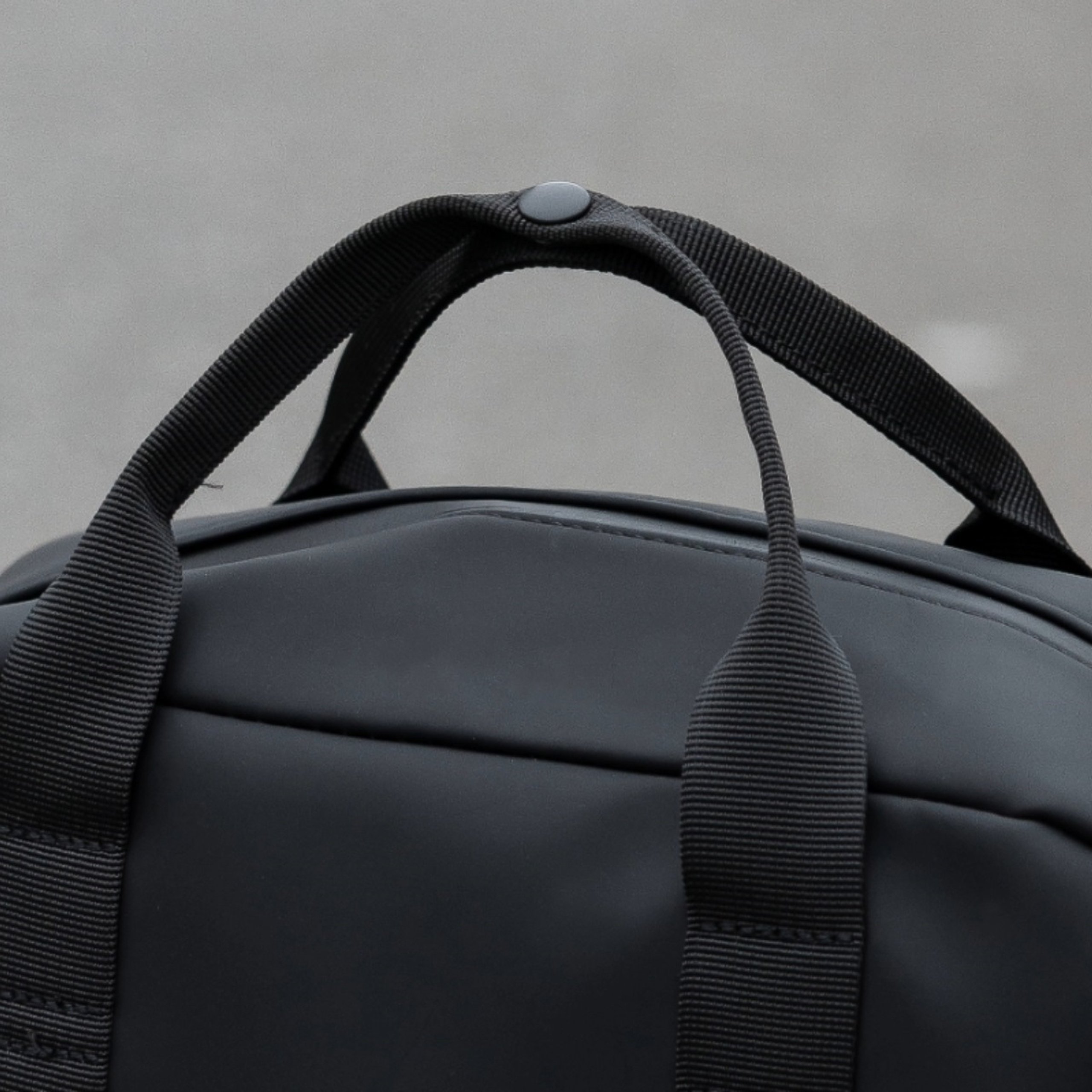druckknopf eines rucksacks