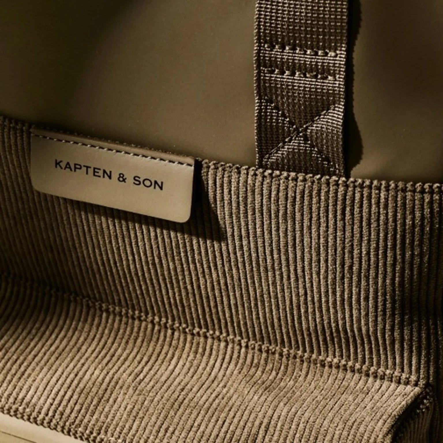 cord rucksack von kapten and son