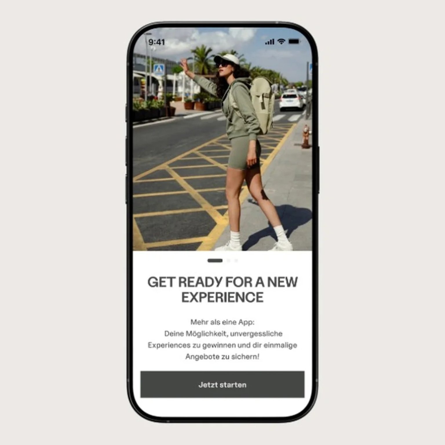 screenshot der kapten and son app auf einem iphone