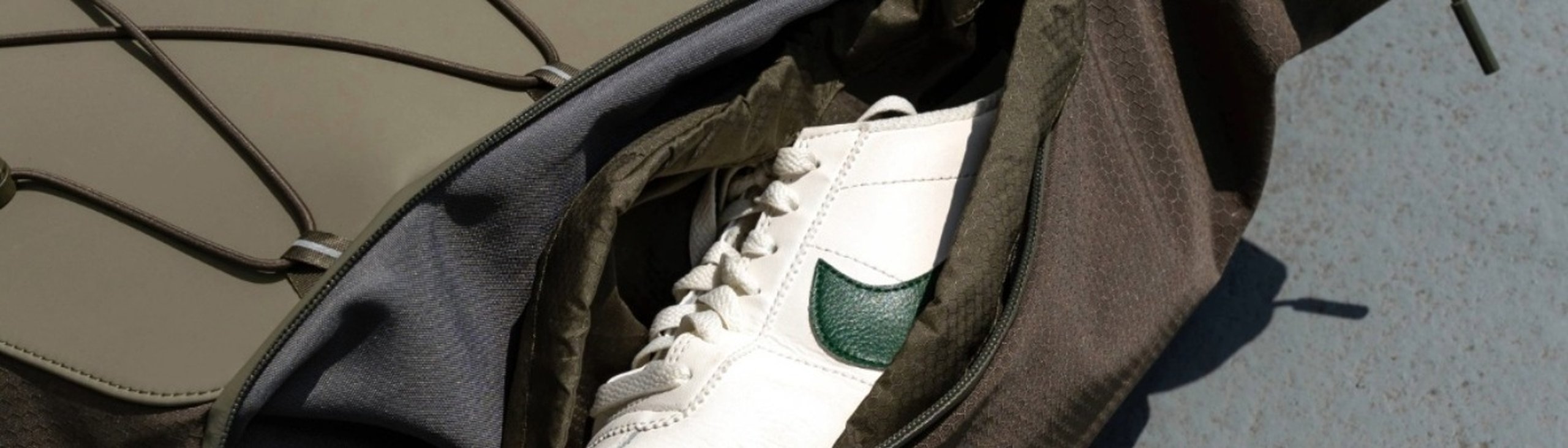 gym rucksack von kapten and son mit fach für sportschuhe