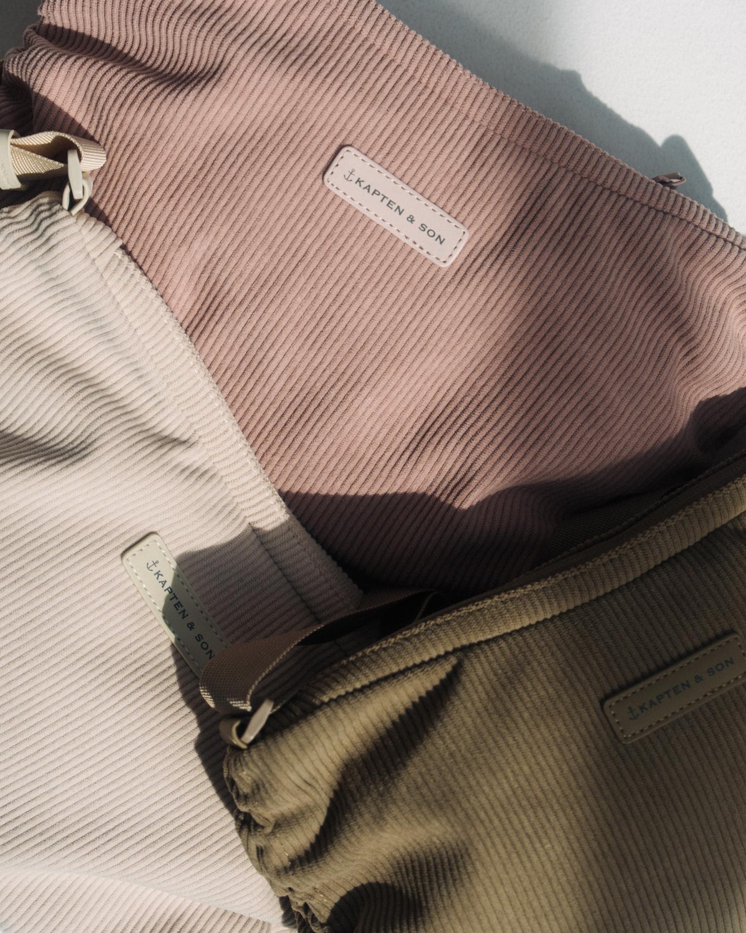 [KAPTEN&SON] キャプテン＆サン 36mm Canpina Canvas belt Kapten And Son Men's Campus Campus-Black-All Black-Rose GOLD