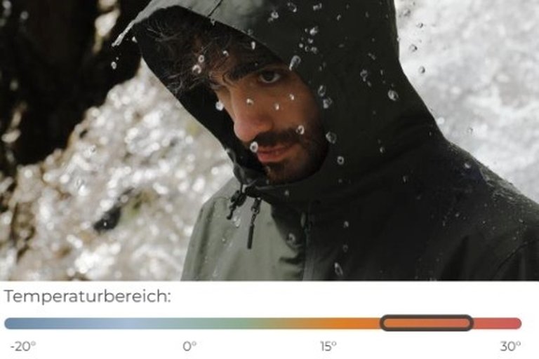 Zwei lächelnde Personen in gestreiften Shirts überqueren eine Straße. Der Mann trägt einen schwarzen Rucksack von Kapten & Son, die Frau einen hellgrauen Rucksack von Kapten & Son.