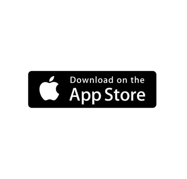 Badge de l'App Store avec le texte « Download on the App Store ».