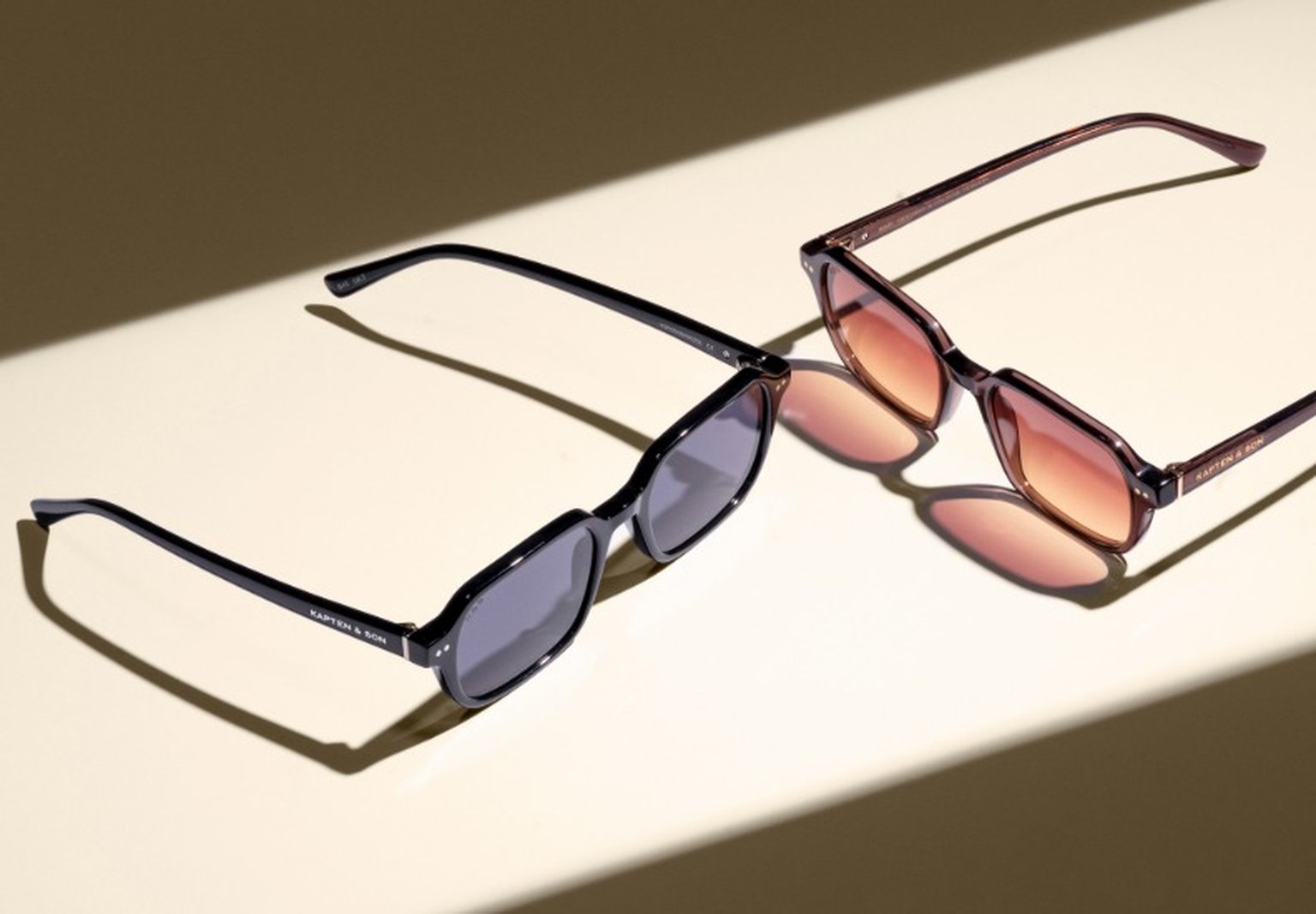 zwei sonnenbrillen von kapten & Son