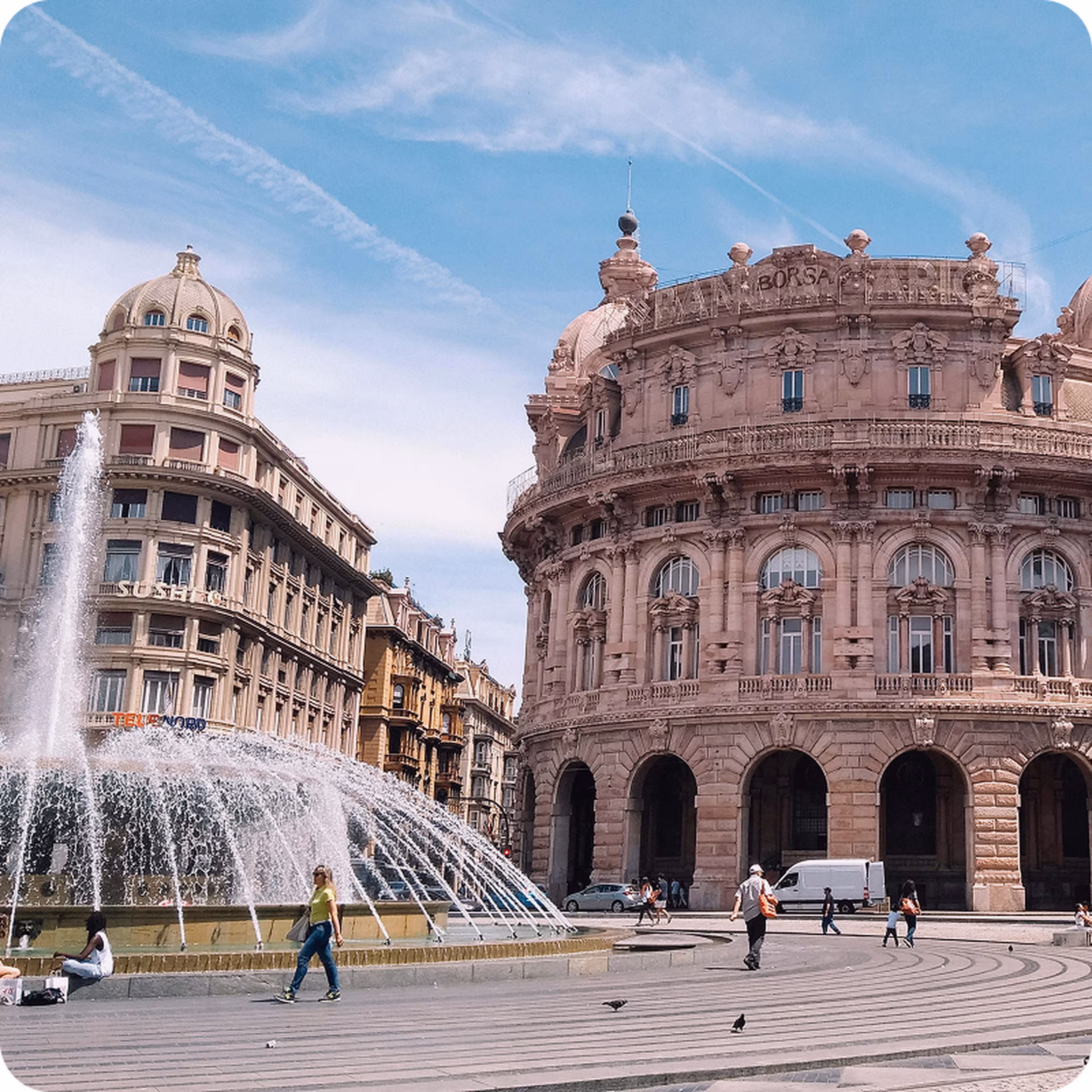 Genova fountain