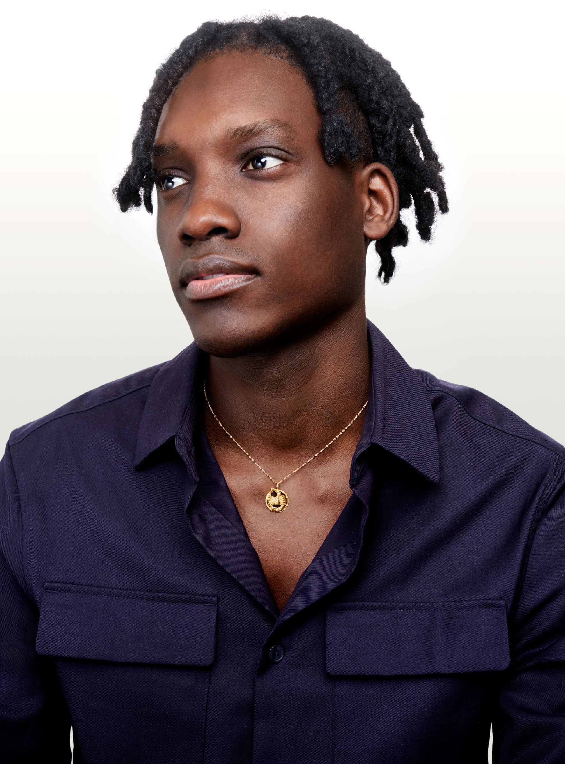 Collier Lux Star Scorpion Or jaune et diamants