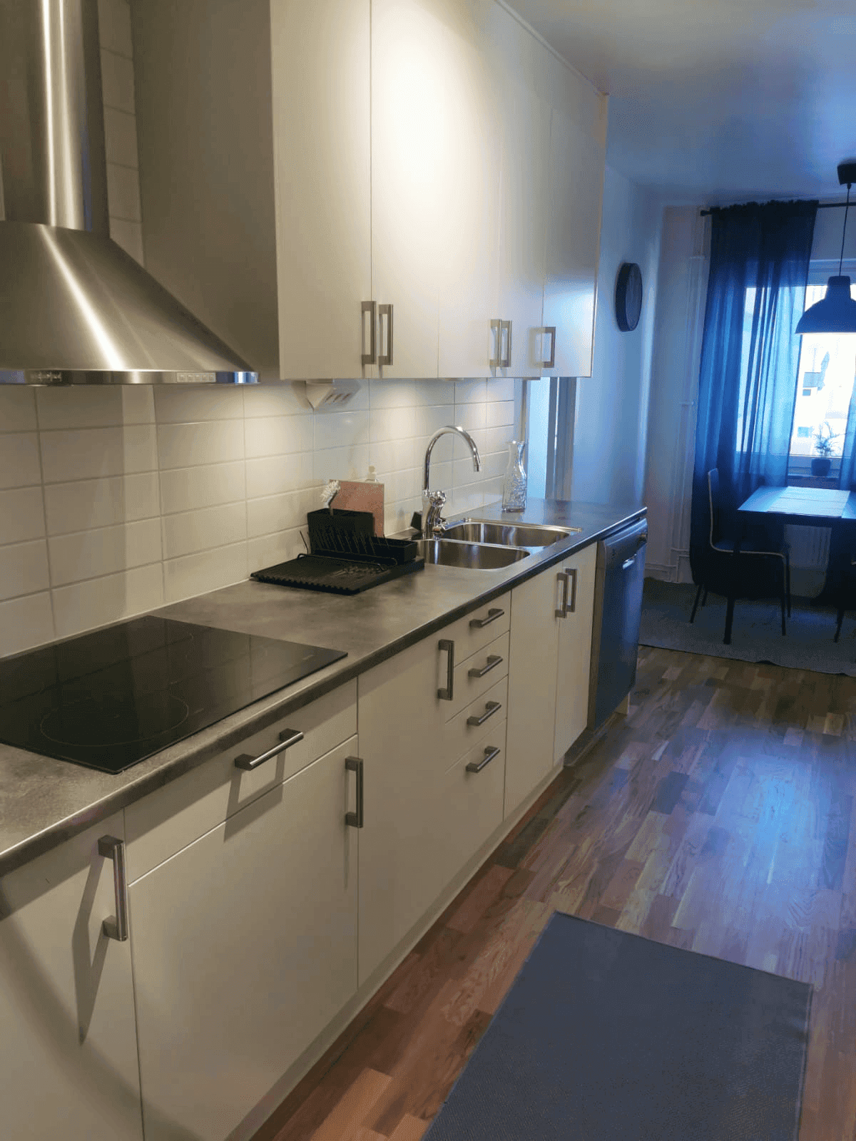 Kitchen with dining area