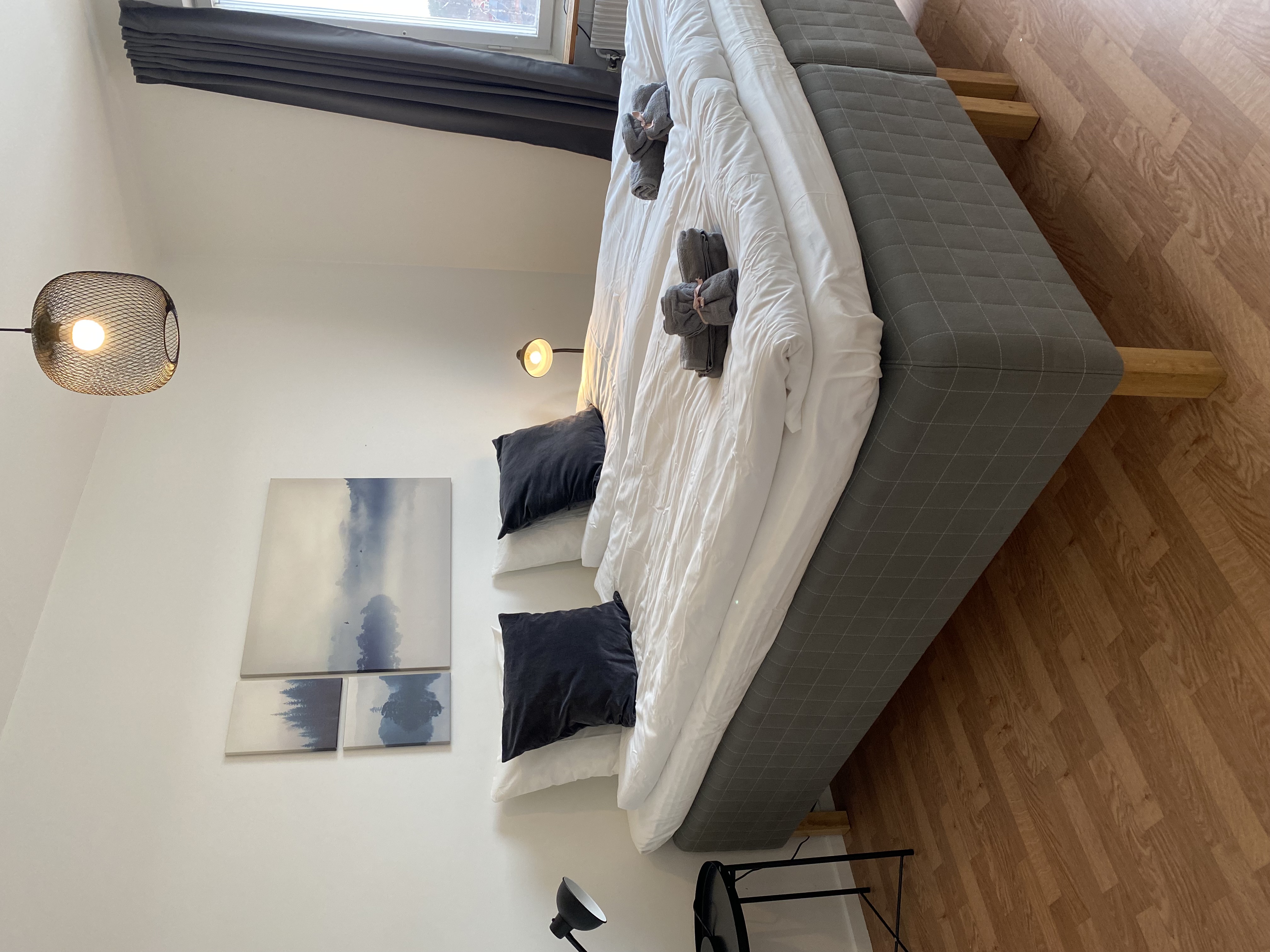Bedroom at Hyttgatan