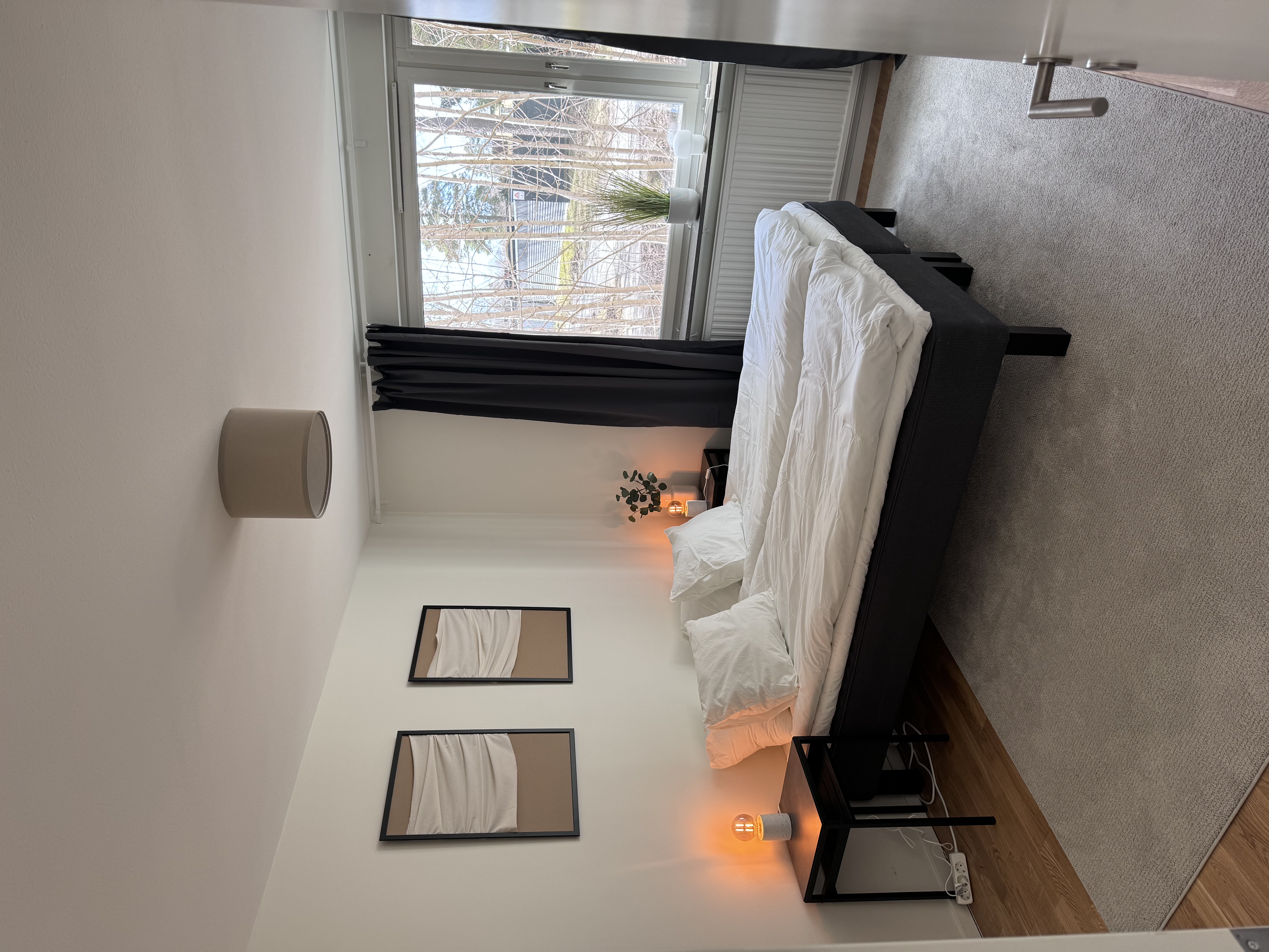 Bedroom at Sicsackvägen