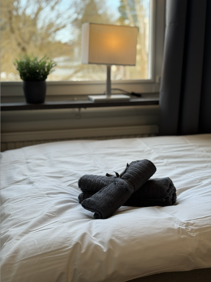 Bedroom at Sicsackvägen