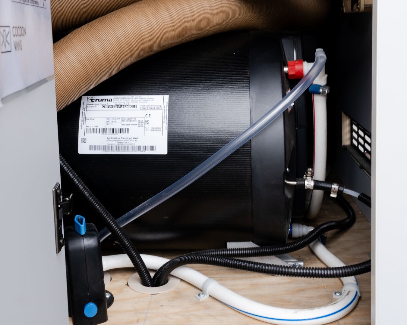Truma Standheizung, verbaut in einem Camper Van