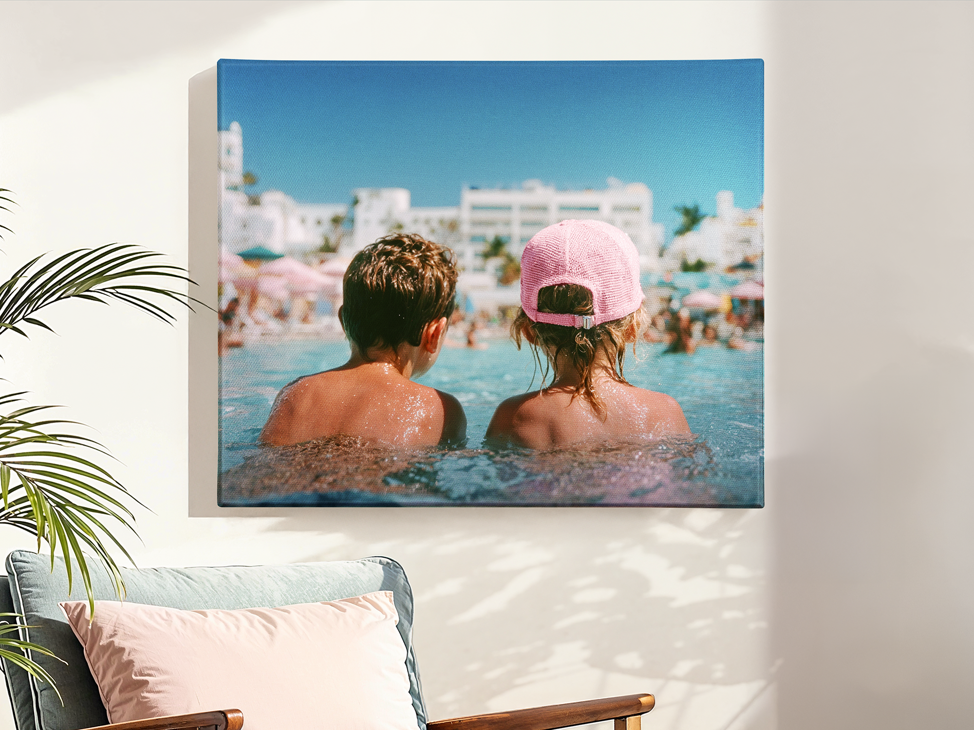 Poster ohne Rahmen – Wandansicht