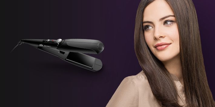 Braun hotsell hair straightener