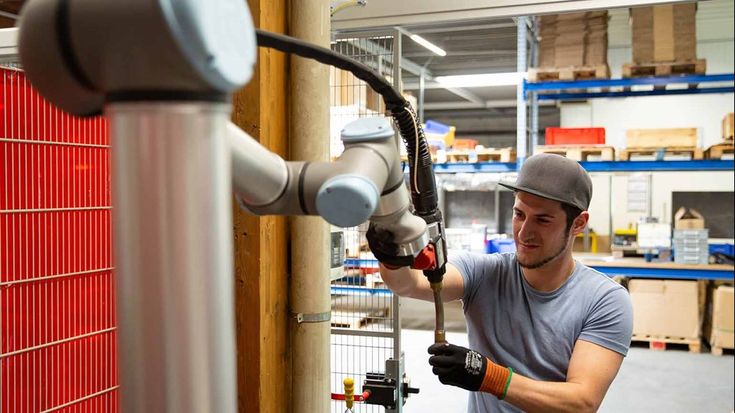 Cobots om duurzame fabrieksprocessen te faciliteren