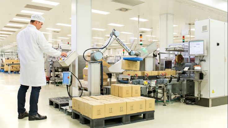 Toepassen van cobot palletiseermachines | Universal Robots