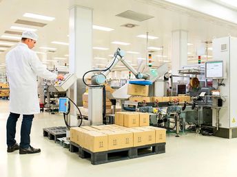 ¿Cómo puede la robótica colaborativa liberar a los trabajadores de tareas de paletizado peligrosas?