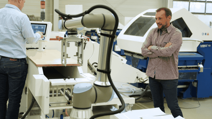 Cobots als Chance im Druckerei-Handwerk | Universal Robots