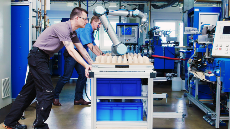 Mobile Applikationen mit Cobots  | Universal Robots