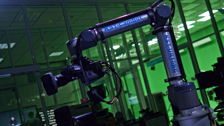 Cobots hinter der Kamera | Universal Robots