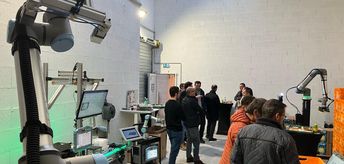 Les cobots de la gamme e-Series sont également à l'honneur.
